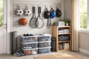 découvrez des astuces pratiques pour bien organiser et ranger votre équipement sportif, afin de gagner de l'espace et prolonger la durée de vie de votre matériel.