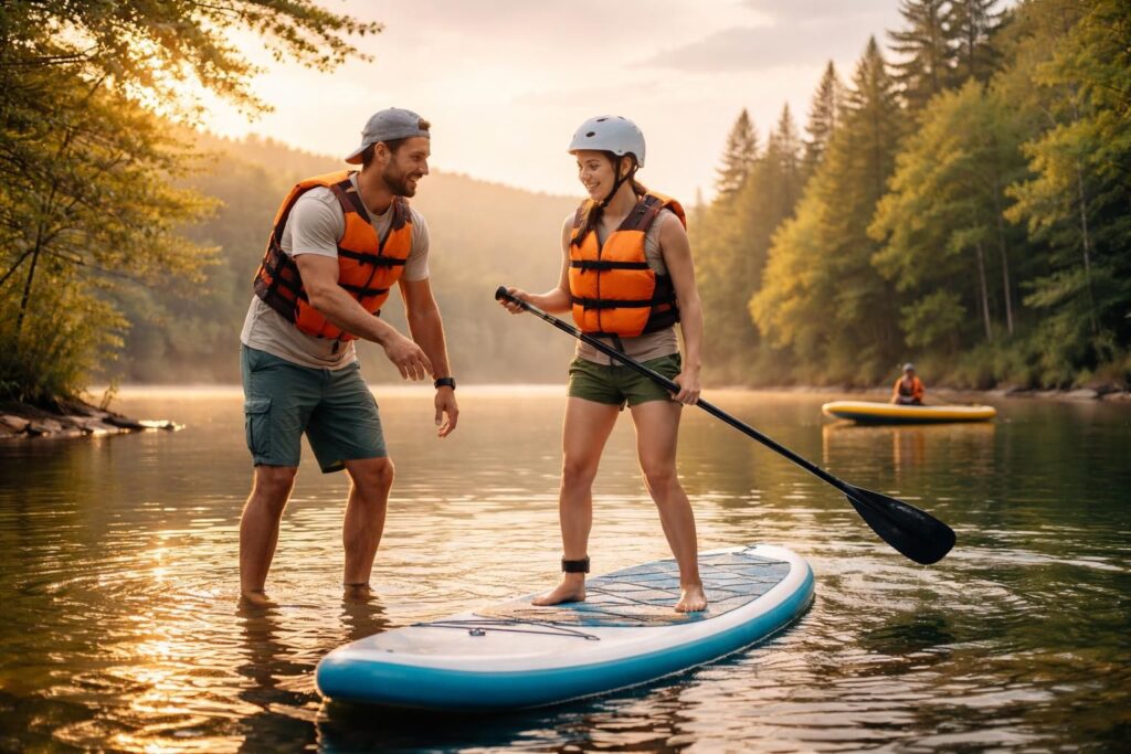 découvrez des conseils essentiels pour débuter le paddle en toute sécurité et profitez pleinement de cette activité nautique en toute sérénité.