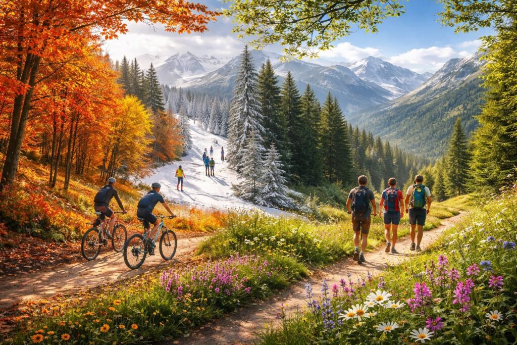 découvrez les meilleures périodes pour pratiquer des activités outdoor tout au long de l'année et profiter pleinement de la nature selon chaque saison.