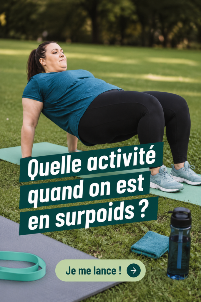 Femme souriante pratiquant une activité douce en plein air, symbolisant le bien-être.