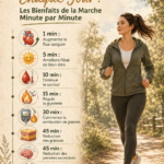 Femme marchant dans un parc, profitant des bienfaits de la marche quotidienne