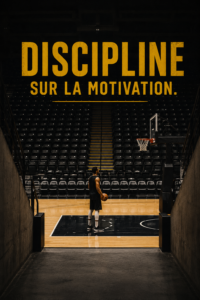 Femme méditant, représentant la discipline et la concentration sur ses objectifs