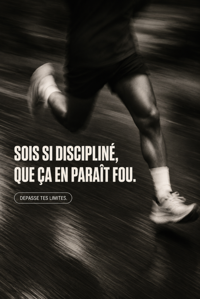 Femme souriante appliquant sa routine de discipline au quotidien.