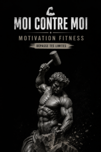 Illustration de la motivation et du fitness inspiré par l'esthétique grecque, évoquant la passion pour le bien-être.