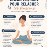 Femme en train de méditer dans un parc, profitant d'un moment de sérénité.