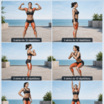 Femme en train de faire du yoga dans un parc, exprimant la motivation pour le fitness.