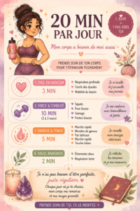 Femme rejoignant une séance de yoga, prenant soin de son corps