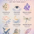 Femme adulte méditant dans un parc paisible, illustrant les bienfaits de la méditation.