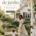 Modèle de robe de jardin chic avec des motifs floraux pour un look estival