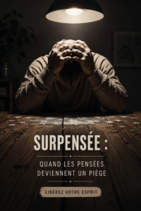 Femme méditant paisiblement dans un parc, cherchant à apaiser ses pensées.