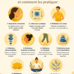 Femmes méditant dans un cadre apaisant, illustration des bienfaits de la méditation.