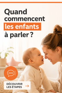 Une mère et son enfant jouant ensemble, favorisant l'apprentissage du langage.