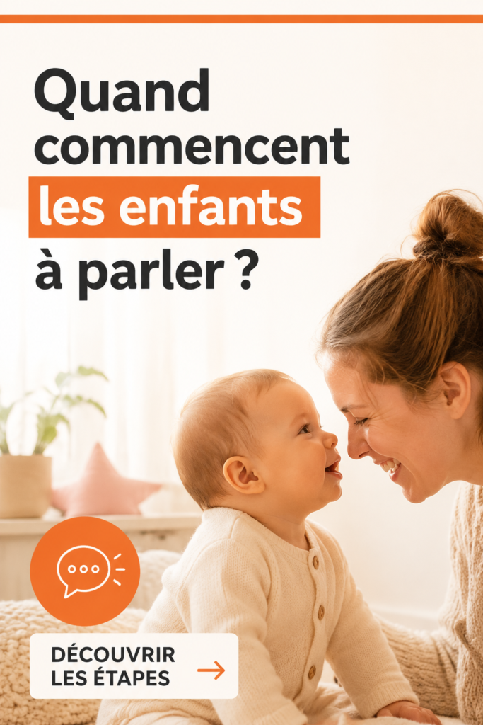 Une mère et son enfant jouant ensemble, favorisant l'apprentissage du langage.
