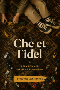 Portrait de Che Guevara et Fidel Castro, personnages emblématiques de la révolution cubaine.