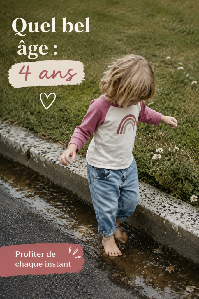 Un enfant de 4 ans jouant avec des cubes éducatifs, renforçant ses compétences motrices.