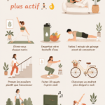 Femme faisant de l'exercice en extérieur, symbolisant un mode de vie actif et sain.