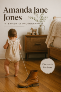 Portrait d'Amanda Jane Jones, photographe talentueuse
