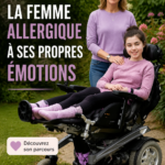 Illustration d'une femme méditant pour accepter ses émotions.