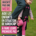 Harnais conçu pour aider les enfants handicapés à marcher, illustrant la liberté de mouvement