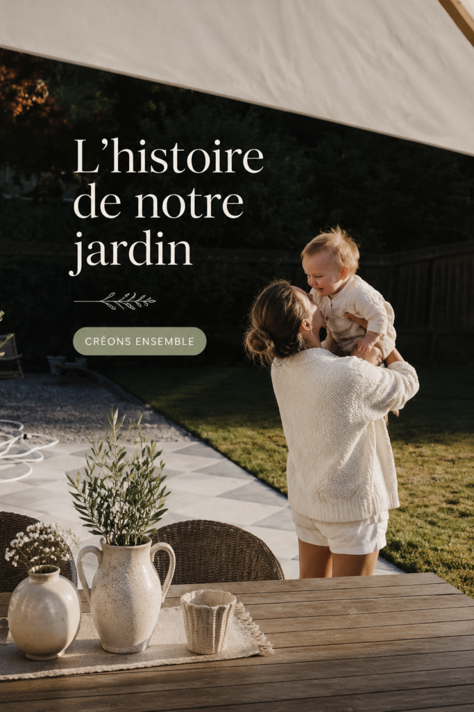 Un jardin en fleurs avec des allées bien entretenues et des plantes variées, illustrant l'évolution d'un projet de jardin.