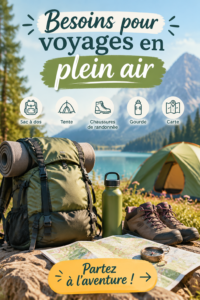 Un groupe de femmes préparant leurs sacs pour un voyage en plein air avec des équipements de camping