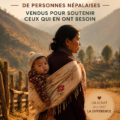 Capture d'un portrait népalais souriant, représentant la diversité culturelle du Népal.