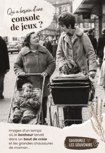 Image nostalgique évoquant des souvenirs d'enfance avec un bâton de craie et des grandes chaussures