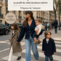 Femmes portant différents styles de denim tendance.