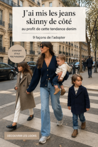 Femmes portant différents styles de denim tendance.