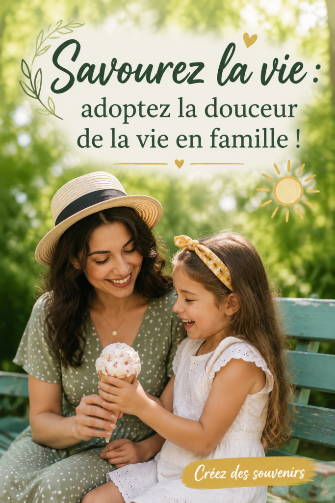Une famille joyeuse réunie autour d'un repas en pleine nature, savourant le moment ensemble.