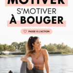 Femme motivatee faisant de l'exercice extérieur, souriante et énergique.