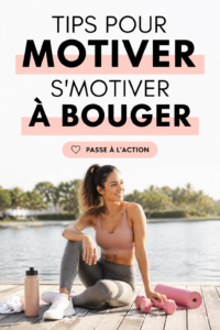 Femme motivatee faisant de l'exercice extérieur, souriante et énergique.