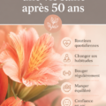 Femme souriante de 50 ans pratiquant une activité en plein air, symbole d'une vie active et saine.