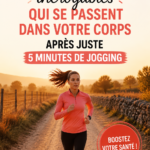 Femme courant dans un parc, profitant des bienfaits d'une course rapide