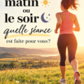 Femme en train de s'étirer le matin avant un entraînement