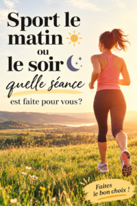 Femme en train de s'étirer le matin avant un entraînement