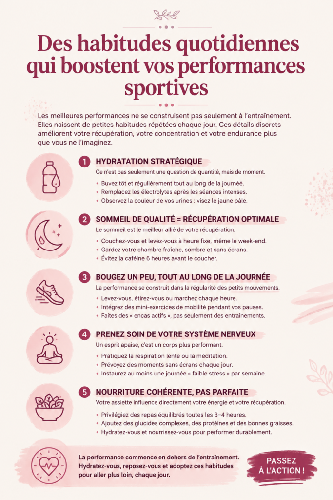 Femme active faisant de l'exercice en plein air pour améliorer ses performances sportives.