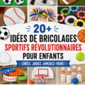 Enfants s'amusant à créer des équipements sportifs DIY