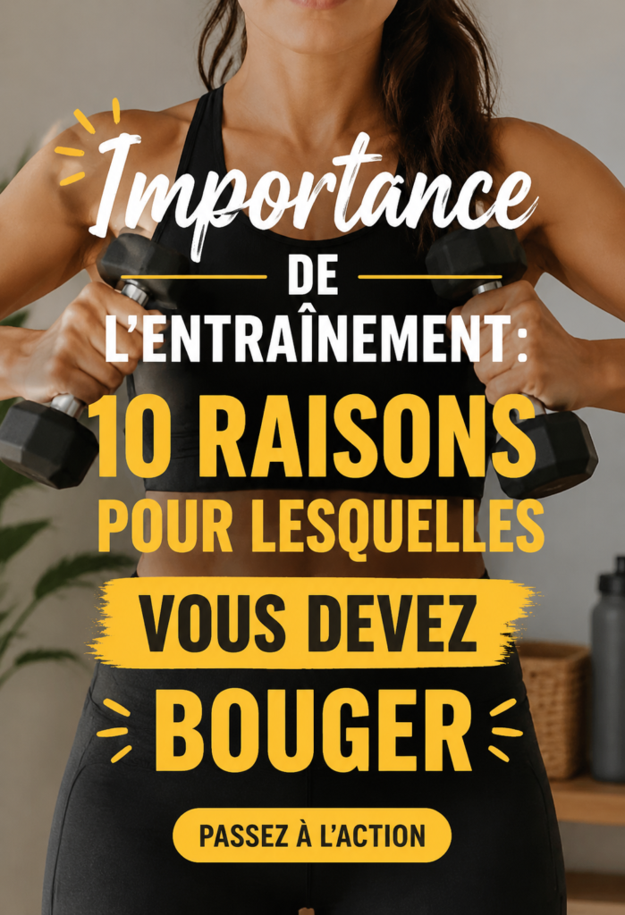 Femme en train de faire de l'exercice en extérieur, symbolisant l'importance du sport pour le bien-être.