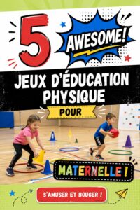 Enfants jouant à un jeu de plein air pour rester actifs