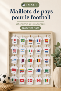 Une collection de maillots aux couleurs vives pour la Coupe du Monde 2026, symbolisant passion et esprit d'équipe.