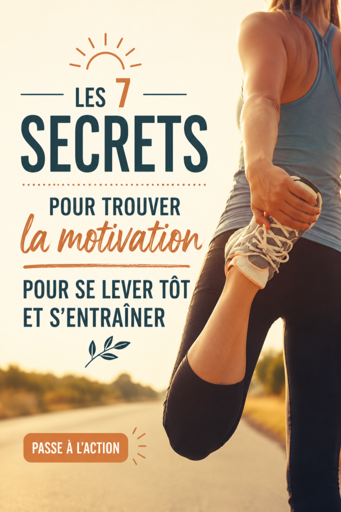Femme faisant du sport matinal