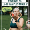 Femme qui court dans un parc, symbolisant la recherche de santé et de bien-être.