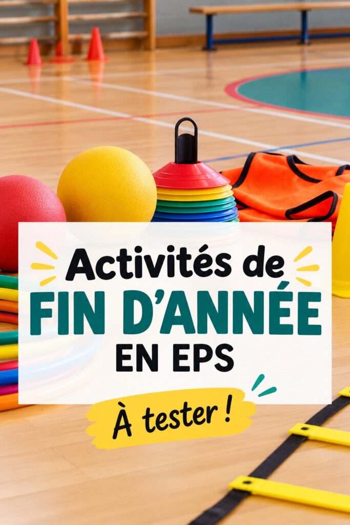 Des élèves s'amusent lors d'activités sportives de fin d'année.