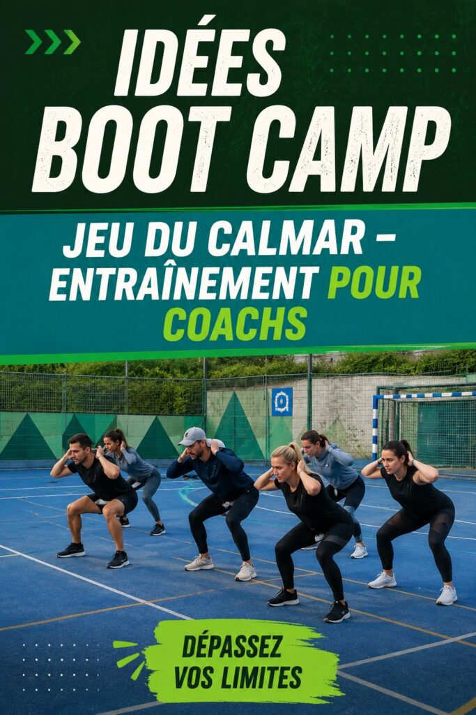 Une séance de boot camp inspirée de Squid Game avec des femmes en action