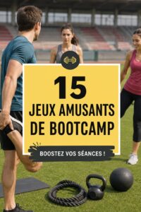 Jeunes femmes s'amusant lors d'un bootcamp en plein air avec des jeux dynamiques