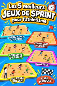 Groupe de femmes s'entraînant ensemble avec joie lors d'une activité de sprint