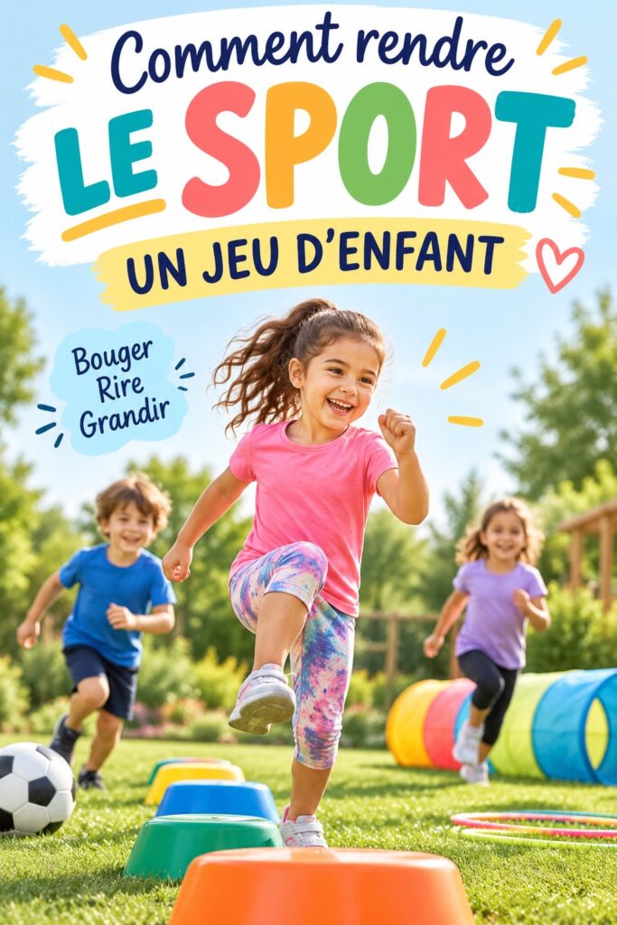 Enfants jouant au parc avec des ballons et jouets sportifs